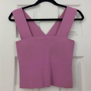 525 America Purple Knit Top